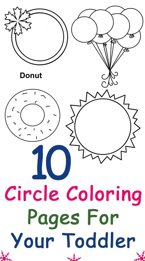 top   printable circle coloring pages  shape coloring