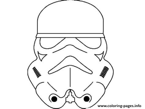 star wars masks coloring pages printable