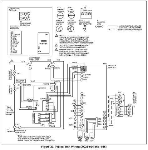 lennox xc unit wiring diagrams hvac troubleshooting