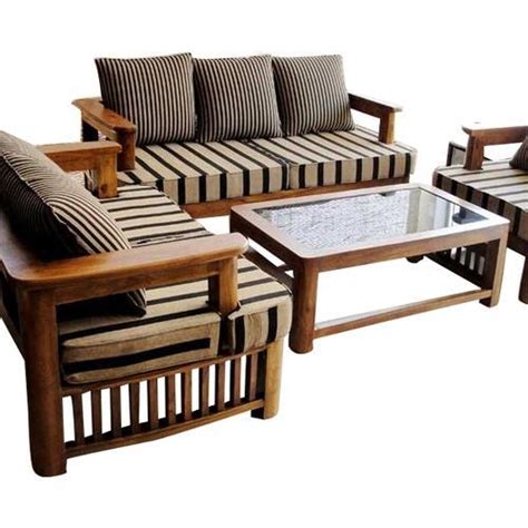 home furniture wooden sofa set manufacturer  pune