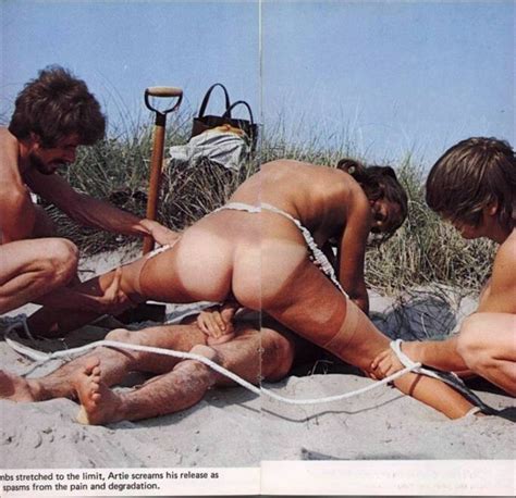vintage beach forced sex bondage porn