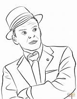Sinatra Personaggi sketch template