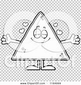 Tortilla Outlined Mascot Cory sketch template