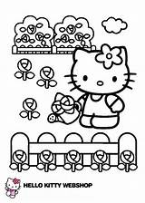 Kitty Hello Puzzle Coloring Choose Board sketch template