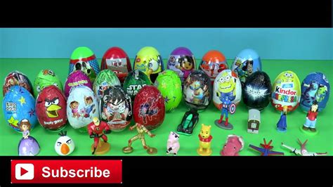 surprise eggs collection  thanksgiving day youtube