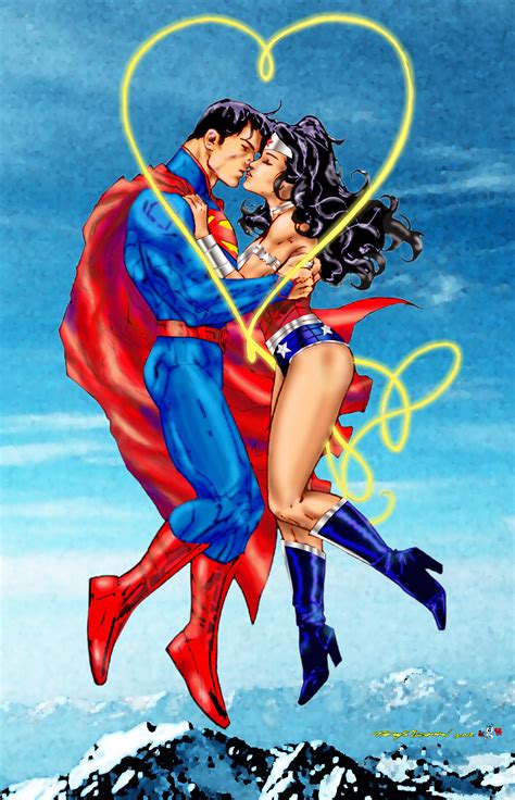 Superman And Wonder Woman By Tony Daniel By Godstaff On
