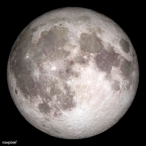 full moon original  nasa digitally enhanced  rawpixel  public domain photo