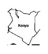 Kenya Flag Africa Map Outline Enchantedlearning Printout Printable Worksheets sketch template
