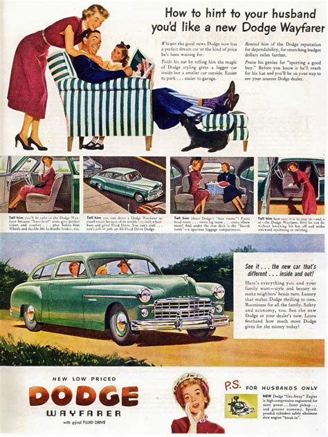 classic car ads marriage in auto advertising the daily drive