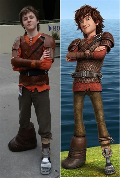 finished hiccup costume   main reference photo dragoncon