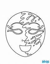 Masquerade Getdrawings Masker Masks Hellokids Kleurplaten sketch template