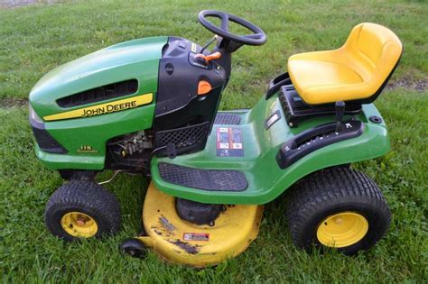 john deere  automatic lawn tractor hp  cut