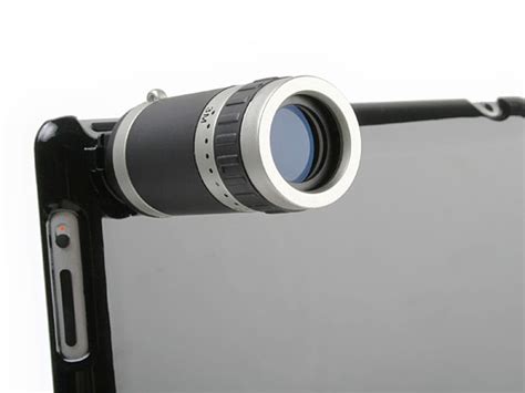 apple ipad  telescope camera lens techiepk