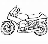 Motorbike Coloring Coloringcrew Colorear sketch template
