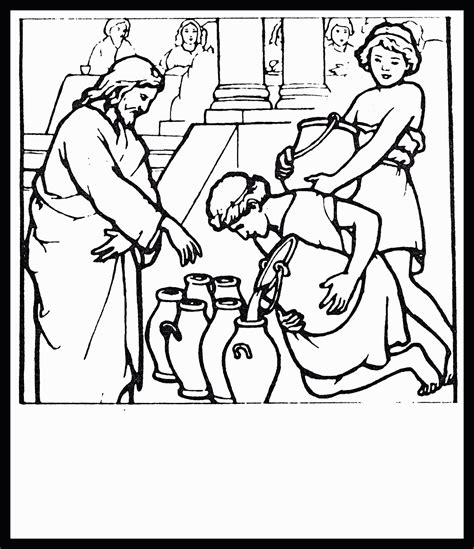 water  wine coloring page coloring home