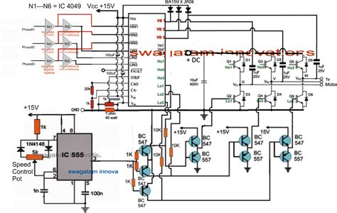 universal esc circuit  bldc  alternator motors homemade circuit projects