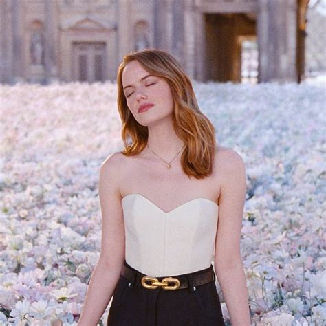 Emma Stone Stars In Louis Vuitton’s Slo Mo Fragrance Film