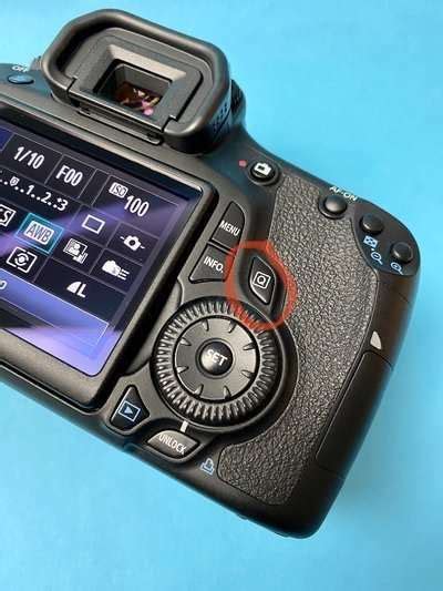 canon camera buttons  settings