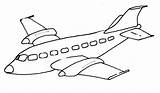Avion Recherche Colorier Avions Flugzeug sketch template