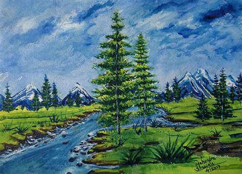 landscape painting landscape art indianartideasin blog