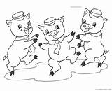 Pig Coloring4free Bluebonkers Coloringtop sketch template