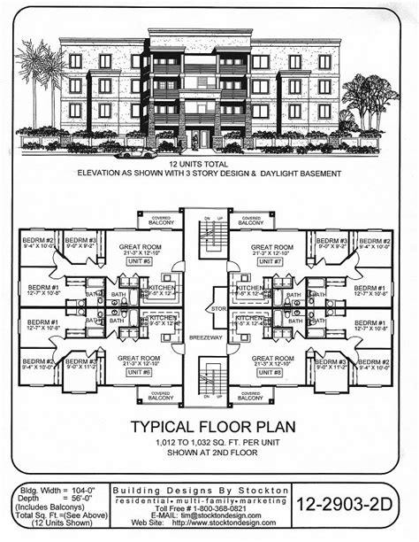 unit apartment building design