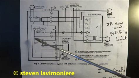 boiler aquastat operating control wiring explained youtube