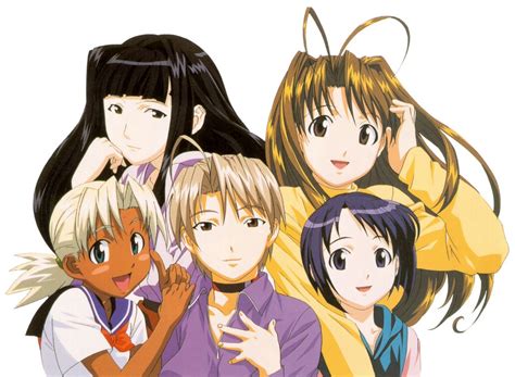 Love Hina ラブ ひな Characters From The Anime Series Pin