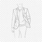 Blazer Sketch Line Drawing Suit Paintingvalley Sketches sketch template