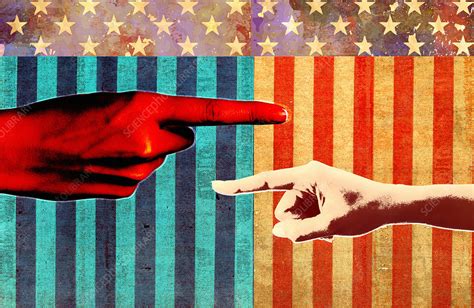 conflict  united states politics illustration stock image