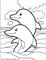 Dolphins Miami Coloring Pages Getdrawings sketch template