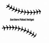 Baseball Laces Svg  sketch template