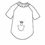Coloring Pages Shirt Post sketch template