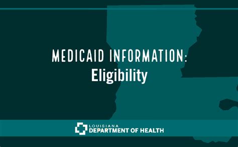 Louisiana Medicaid Eligibility 2020