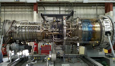 ge lm gas turbine engine  machineporn