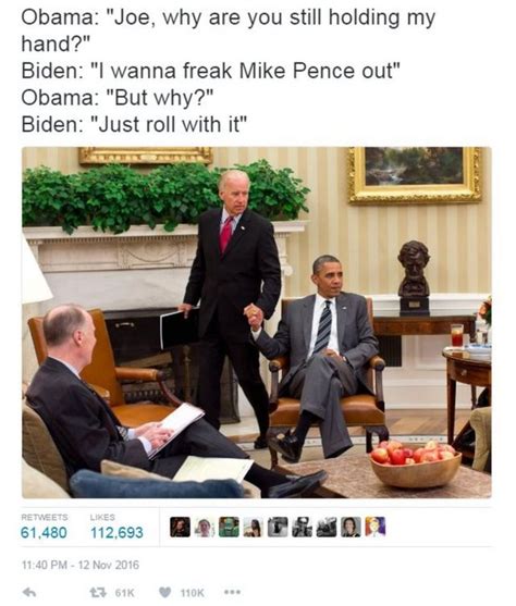 Las Redes Sociales Se Inundan Con Memes De Lo Que Barack Obama Y Joe