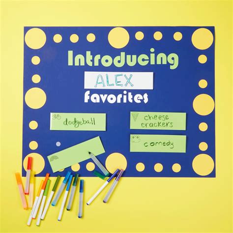 introduction poster board