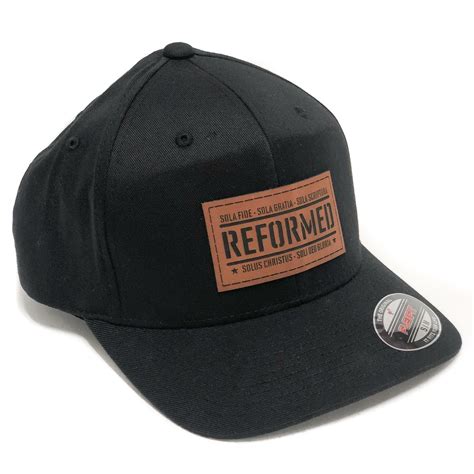 reformed    solas patch fitted hat missional wear