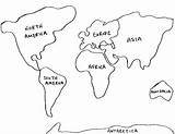 Continents Seven Outs Continent Getdrawings Getcolorings sketch template