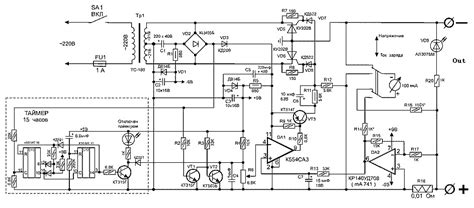 charger  car battery power supply circuits