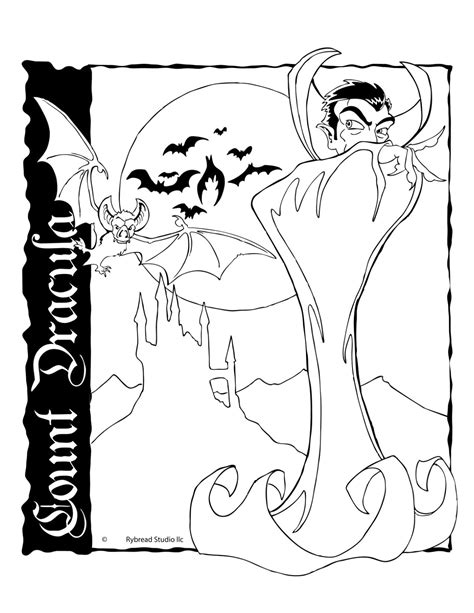 dracula halloween coloring pages halloween coloring coloring pages