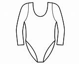 Gymnastics Leotard Coloring Pages Leotards Clipart Template Color Cliparts Colouring Clip Pink Line Library Sketch Choose Board Dance Worksheets sketch template