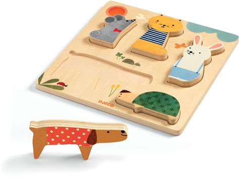 wooden puzzles woodypets toodleydoo toys