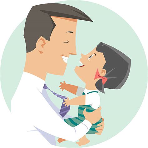 father daughter illustrations royalty free vector graphics and clip art