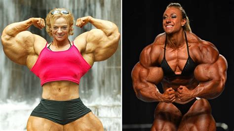 10 strongest women who took bodybuilding too far youtube