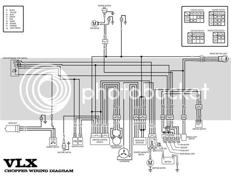 vlx chopped wiring diagram page  shadowriders