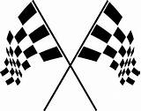 Racing Checkered Flag Race Flags Clip Clipart Car Transparent Vector Nascar Decal Coloring Vinyl Background Decor Wall Sticker Banner Room sketch template