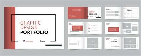 graphic design portfolio template  graphic designer portfolio