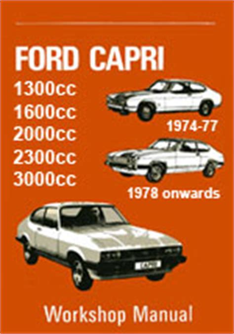 ford capri   service manual