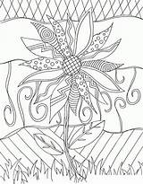 Coloring Pages Printable Doodle Adults Cool Colouring Kids Sunflower Alley Books Adult Flower Sheets Doodles Book Print Lets Sheet Nature sketch template